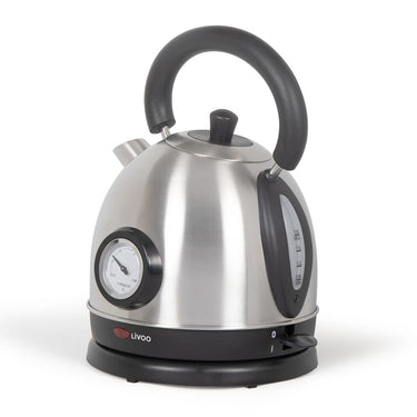 Livoo Livoo Fluitketel met temperatuurregeling 1,8 L 1800 W zilverkleurig