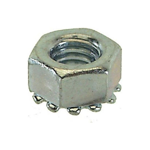 Rst Moer M6 m aangeperste tandveerring