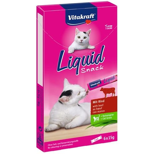 Vitakraft cat liquid snack rund inuline