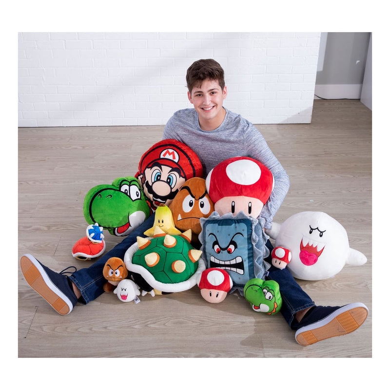 Load image into Gallery viewer, Tomy Mocchi Mocchi Mega Super Mario Yoshi Pluchen Knuffel
