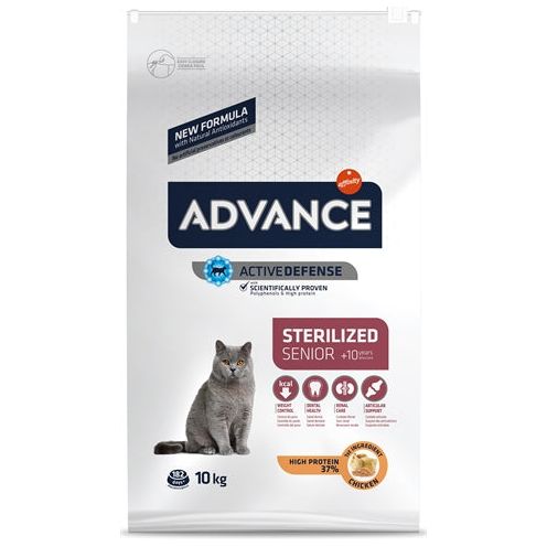 Load image into Gallery viewer, Advance Cat sterilized sensitive senior 10+
