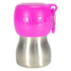 Kong H2o drinkfles rvs roze