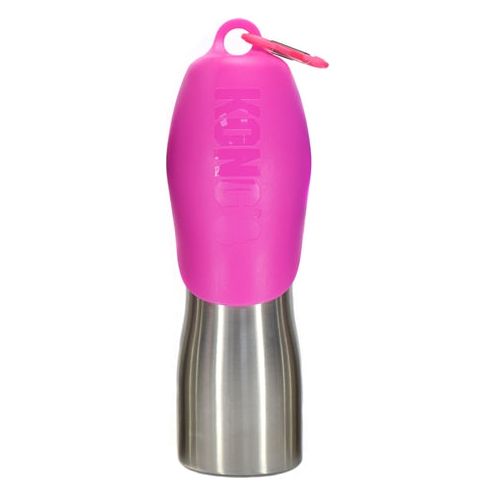 Load image into Gallery viewer, Kong H2o drinkfles rvs roze
