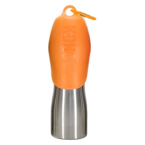 Load image into Gallery viewer, Kong H2o drinkfles rvs oranje
