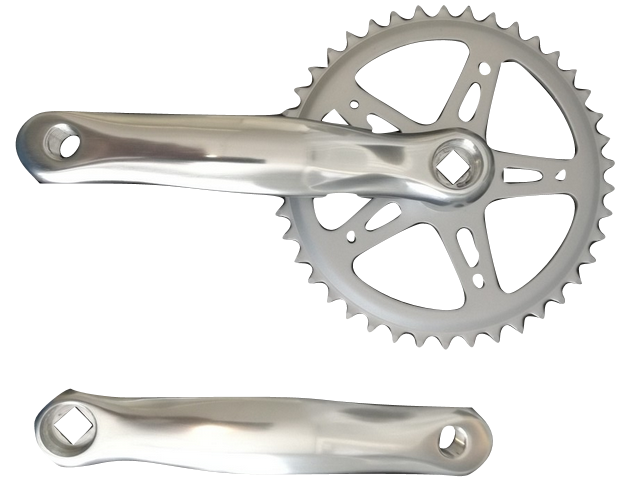 crankset 42T 170mm silver