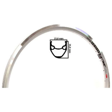 Weinmann x-plorer velg zilver etrto 406 20 inch 32 gaats
