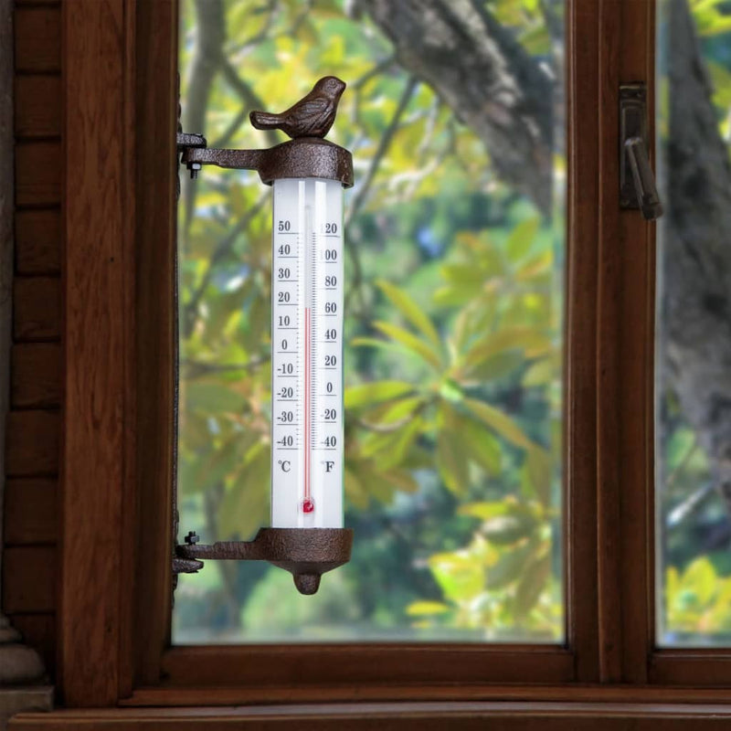 Load image into Gallery viewer, HI HI Wandthermometer 9,5x5x27 cm
