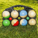 HI HI 10-delige Jeu de boulesset hout