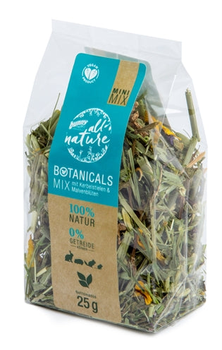 Load image into Gallery viewer, Bunny nature Botanicals mini mix kervelstelen malvebloesem
