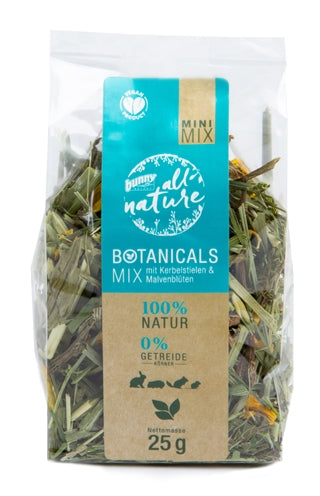 Load image into Gallery viewer, Bunny nature Botanicals mini mix kervelstelen malvebloesem
