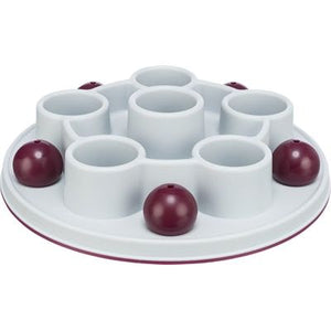 Trixie Cat activity pentagon wit bordeaux