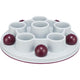 Trixie Cat activity pentagon wit bordeaux