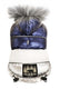 Hondenjas padded polar bear blauw