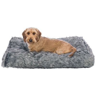 Load image into Gallery viewer, Trixie Hondenkussen yelina zwart grijs
