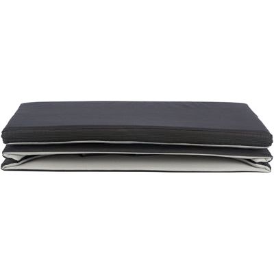 Trixie Autostoel hond dubbel zwart grijs