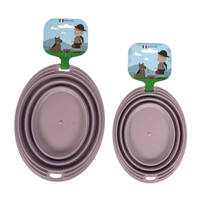 Happy pet Mad about pets voerbak drinkbak opvouwbaar blush roze