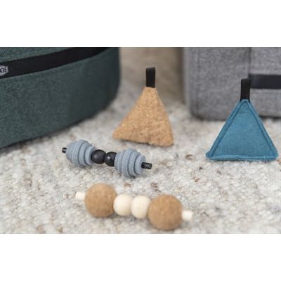 Load image into Gallery viewer, Trixie Halter kattenspeelgoed citystyle vilt hout
