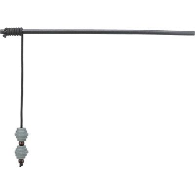 Load image into Gallery viewer, Trixie Kattenspeelgoed speelhengel met halter citystyle vilt hout
