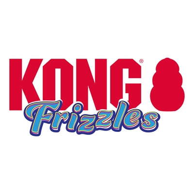 Load image into Gallery viewer, Kong Frizzle frazzle met piep en kreukelgeluid verstevigd

