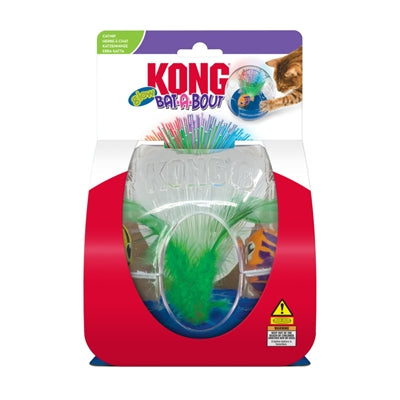 Load image into Gallery viewer, Kong Bat-a-bout aquarium met catnip
