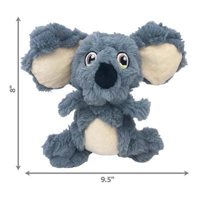 Load image into Gallery viewer, Kong Scrumplez koala pluche met piep grijs
