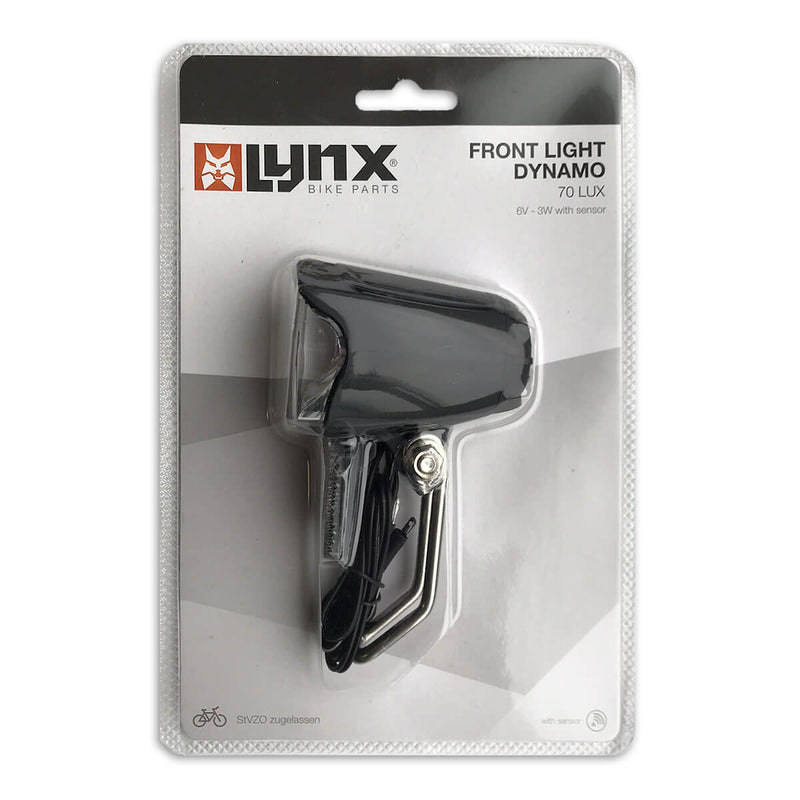 Load image into Gallery viewer, Lynx Koplamp Dynamo Max Sensor 70 Lux
