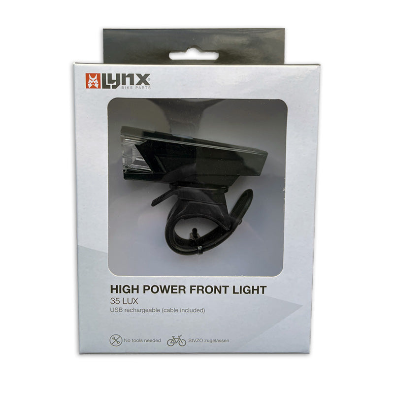 Headlight High Power USB 35 Lux