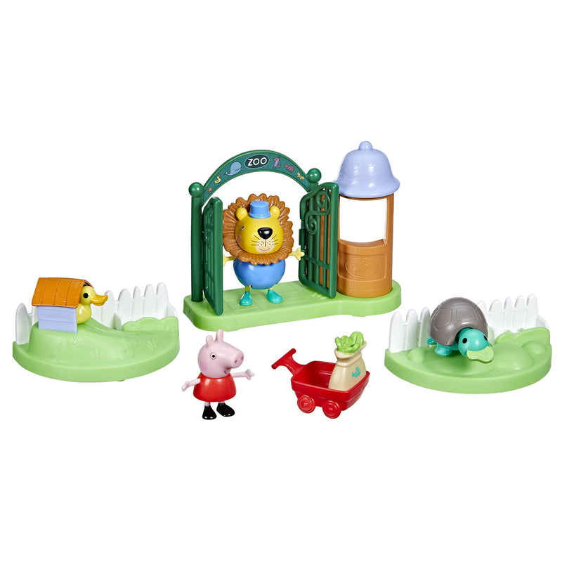 Load image into Gallery viewer, Hasbro Peppa gaat naar de Dierentuin Speelset
