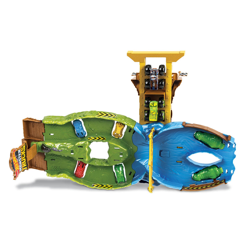 Load image into Gallery viewer, Hot Wheels Monster Trucks Tournament of Titans Racebaan
