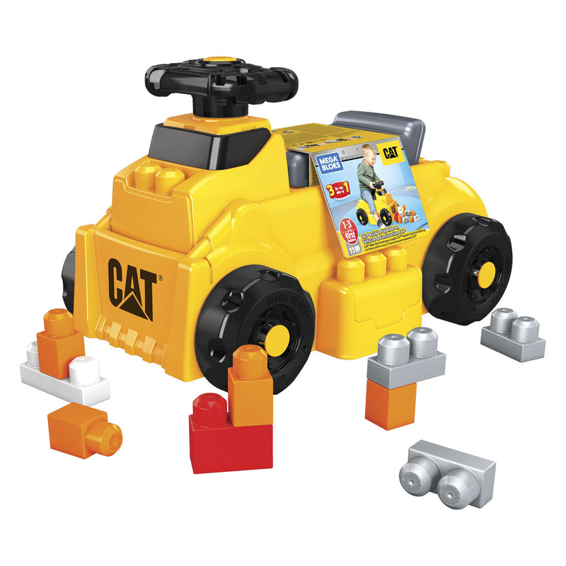 Load image into Gallery viewer, Mega Bloks CAT Build n Loopauto met Blokken
