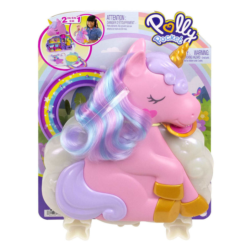 Load image into Gallery viewer, Mattel Polly Pocket Salon van de Regenboog Eenhoorn
