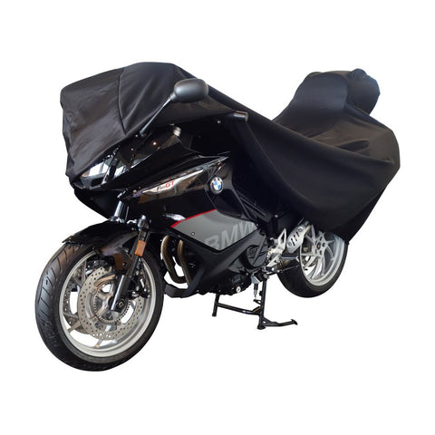 Motorcycle cover DS Covers FLEXX topcase large - black
