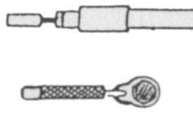 Gear cable Elvedes Sturmey Archer 3 speed 6440XL