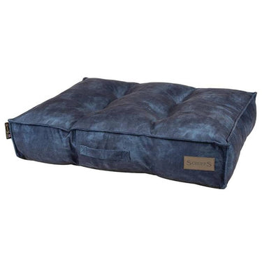 Scruffs Tramps Scruffs Tramps Hondenkussen Kensington maat M 80x60 cm marineblauw