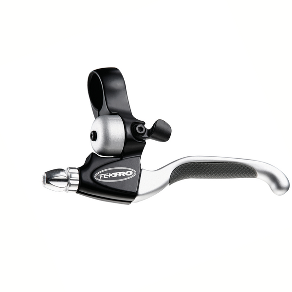 Tektro CL535F-RT V-brake lever with bell. Left, black satin (workshop packaging)