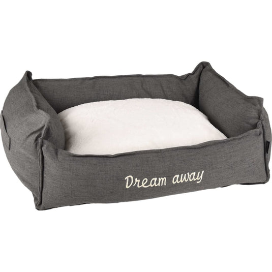 FLAMINGO FLAMINGO Hondenbed met rits Dream Away 90x70 cm grijs