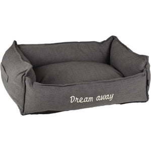 FLAMINGO FLAMINGO Hondenbed met rits Dream Away 90x70 cm grijs