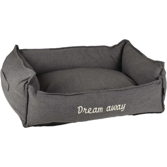 FLAMINGO FLAMINGO Hondenbed met rits Dream Away 90x70 cm grijs