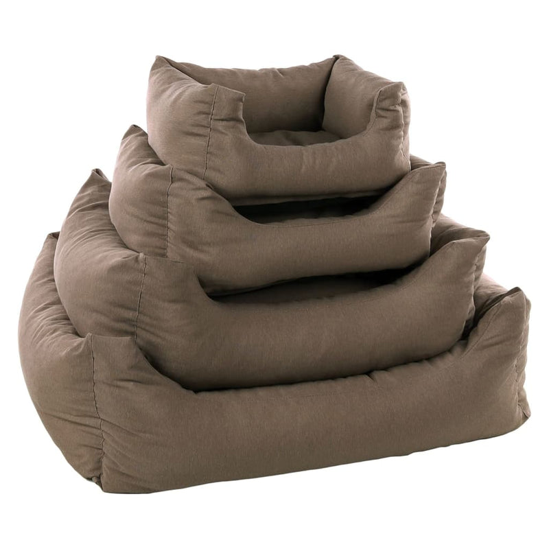Load image into Gallery viewer, FLAMINGO FLAMINGO Hondenmand met rits Panama rechthoekig 50x40x18 cm taupe
