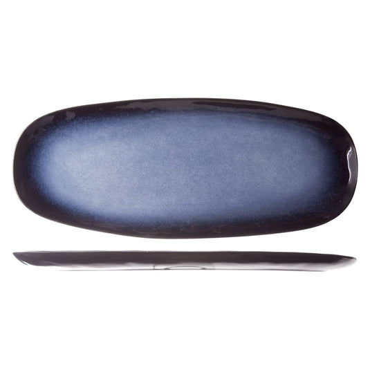 Cosy Trendy Cosy Trendy Bord Sapphire 4 st lang 36,5x15 cm saffierblauw