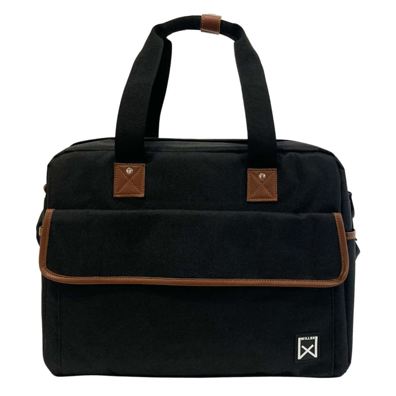 Load image into Gallery viewer, Willex Willex Fietstas 19 L zwart en bruin
