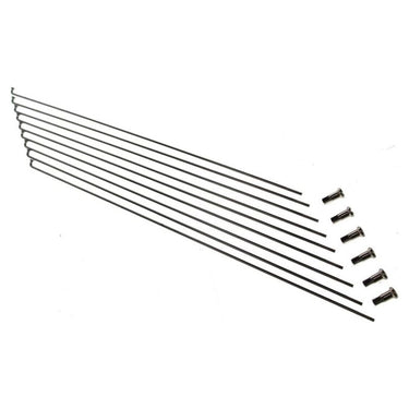 Sapim spaken 14-250 rvs met nippel