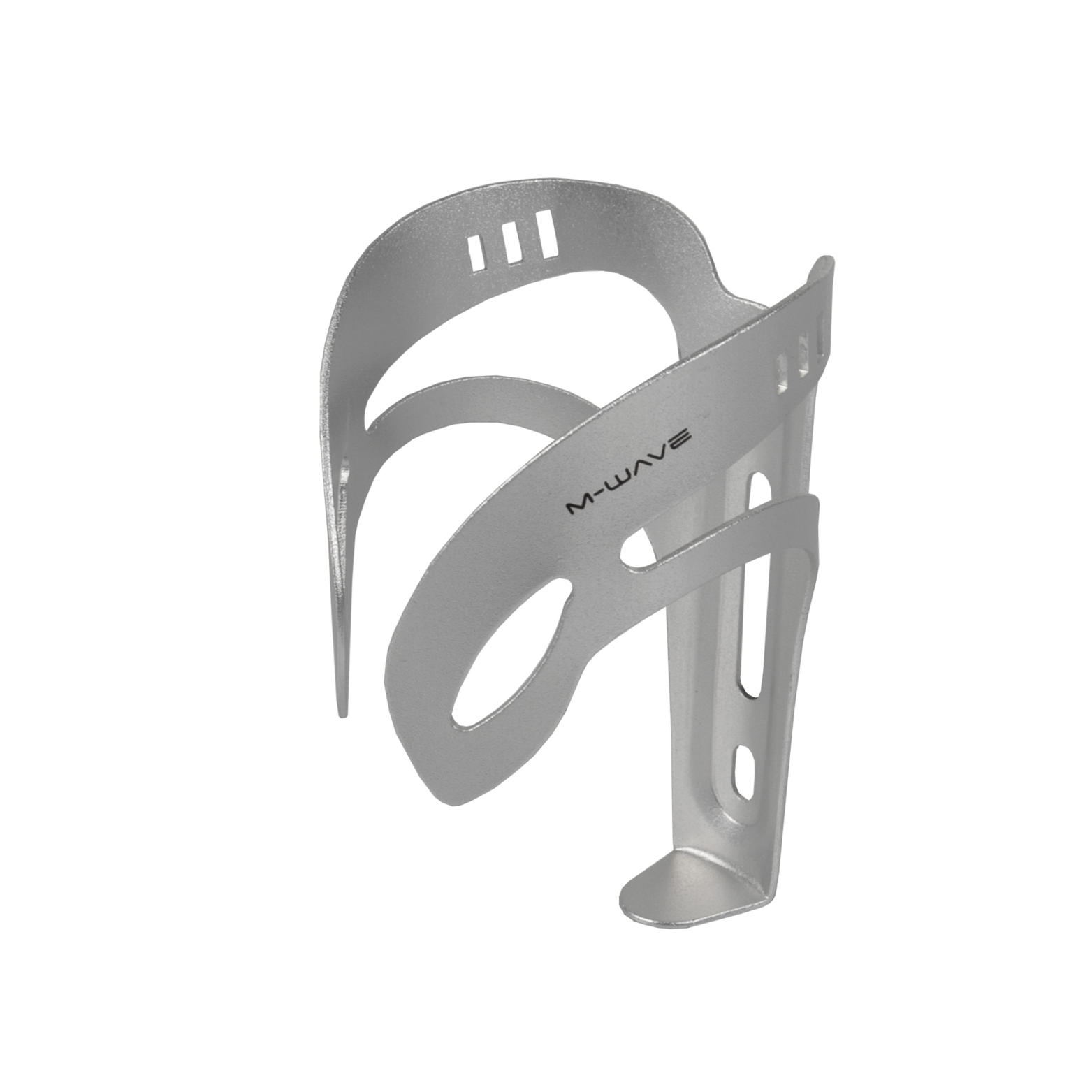 M-Wave bottle cage aluminum silver (hang packaging)