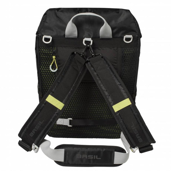 Basil Miles - bicycle backpack - 17 liters - black