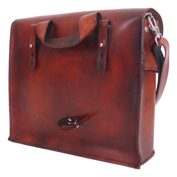 Single pannier Selle leather 7.5 liters - Charleston