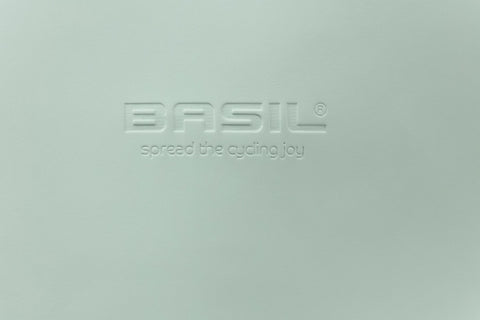 Basil SoHo - Nordlicht double bicycle bag - 41 liters - pastel green