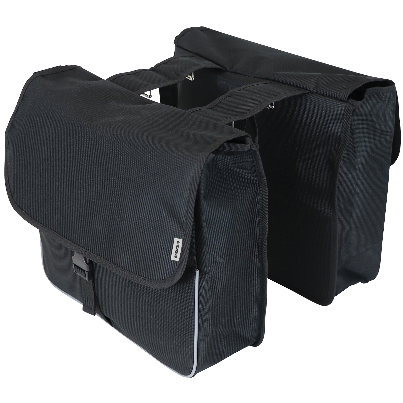 Double bicycle bag Edge Basic Shopper 26 liters 33 x 36 x 12cm (2x) - black