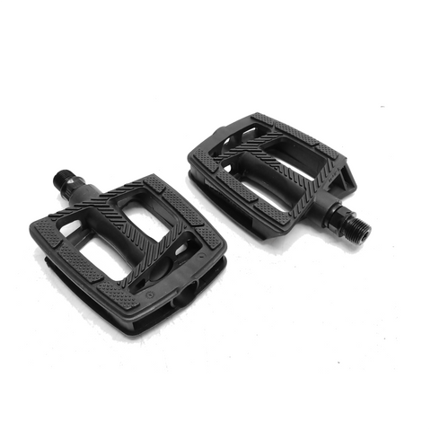 FALKX pedals 9/16". plastic housing, non-slip, (workshop packaging)