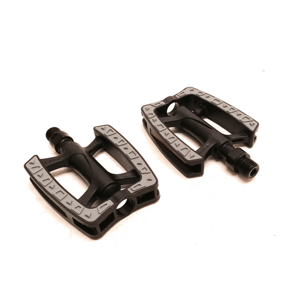 FALKX pedals 9/16". Plastic housing, non-slip, (workshop packaging) black