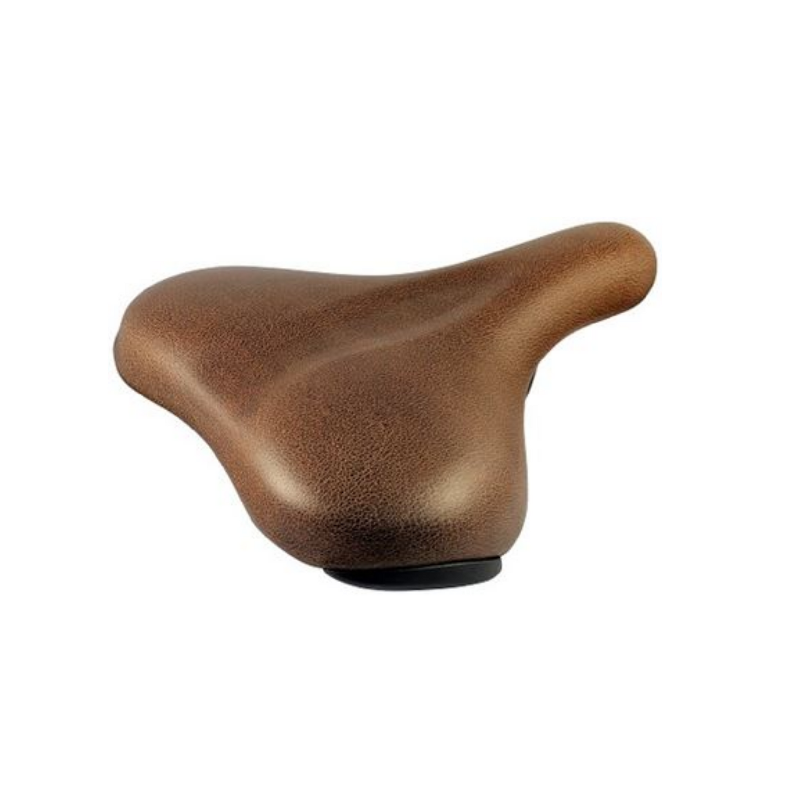 San Remo saddle Liège with bumper, ladies. Brown, without strap (hang packaging)